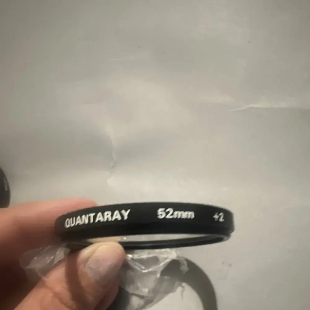 Quantaray 52mm Close-Up Lens Filter Set (+1, +2, +4) with Case